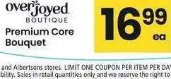 Albertsons Premium Core Bouquet offer