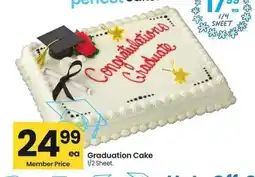 Albertsons Graduation Cake - 1/2 Sheet offer