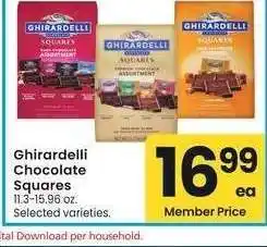 Albertsons Ghirardelli Chocolate Squares - 11.3-15.96 oz. Selected varieties offer