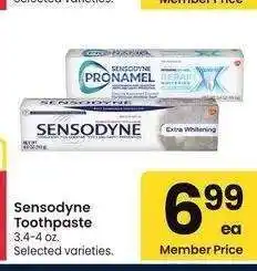 Albertsons Sensodyne Toothpaste - 3.4-4 oz. Selected varieties offer