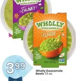 Albertsons Wholly Guacamole Bowls - 7.5 oz offer