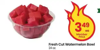 Albertsons Fresh Cut Watermelon Bowl - 24 oz offer