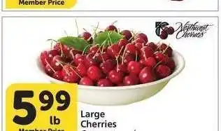 Albertsons Large Cherries - Cerezas grandes offer