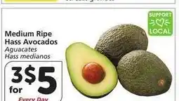 Albertsons Medium Ripe Hass Avocados - Aguacates Hass medianos offer
