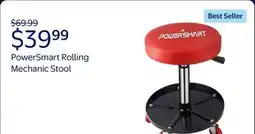 Walmart PowerSmart 300-pound Capacity Rolling Mechanic Stool Adjustable Height, Pneumatic with Wheels,PS1101 offer