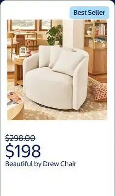 Walmart Beautiful Drew Chair by Drew Barrymore offer