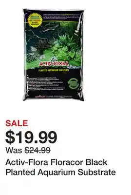Petsmart Activ-Flora Floracor Black Planted Aquarium Substrate offer