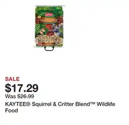 Petsmart KAYTEE Squirrel & Critter Blend Wildlife Food offer