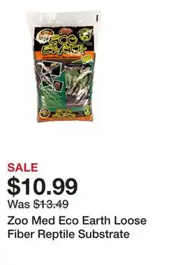 Petsmart Zoo Med Eco Earth Loose Fiber Reptile Substrate offer
