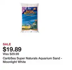 Petsmart CaribSea Super Naturals Aquarium Sand - Moonlight White offer