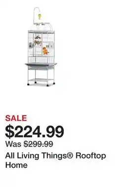 Petsmart All Living Things Rooftop Home offer