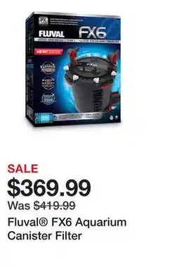 Petsmart Fluval FX6 Aquarium Canister Filter offer