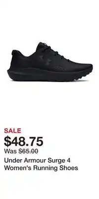 Kohl's Under Armour Surge 4 Women's Running Shoes offer