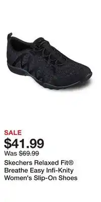 Kohl's Skechers Relaxed Fit Breathe Easy Infi-Knity Women's Slip-On Shoes offer