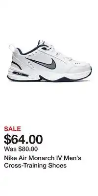 Kohl's Nike Air Monarch IV Men's Cross-Training Shoes offer