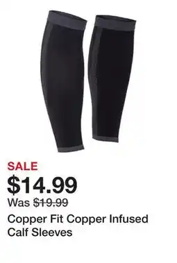 Dick's Sporting Goods Copper Fit Copper Infused Calf Sleeves offer