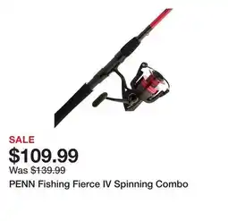 Dick's Sporting Goods PENN Fishing Fierce IV Spinning Combo offer