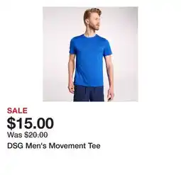 Dick's Sporting Goods DSG Men's Movement Tee offer