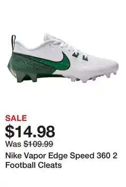 Dick's Sporting Goods Nike Vapor Edge Speed 360 2 Football Cleats offer