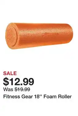 Dick's Sporting Goods Fitness Gear 18'' Foam Roller offer