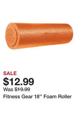 Dick's Sporting Goods Fitness Gear 18'' Foam Roller offer