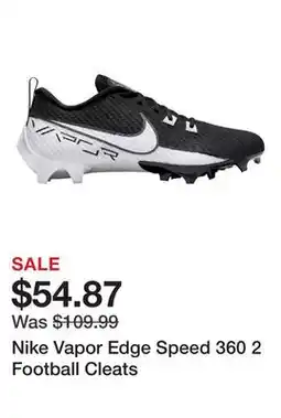 Dick's Sporting Goods Nike Vapor Edge Speed 360 2 Football Cleats offer