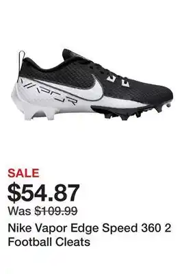 Dick's Sporting Goods Nike Vapor Edge Speed 360 2 Football Cleats offer