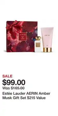 Nordstrom Estée Lauder AERIN Amber Musk Gift Set $215 Value offer