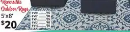 Ocean State Job Lot Reversible Outdoor Rugs offer