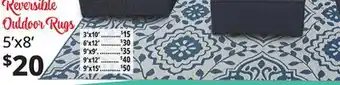 Ocean State Job Lot Reversible Outdoor Rugs offer