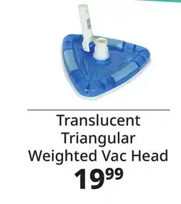 Ocean State Job Lot SwimWorks Deluxe Weighted Triangular Vacuum Head offer