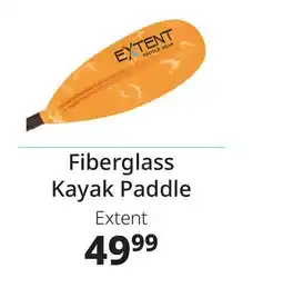 Ocean State Job Lot Fiberglass Kayak Paddle Extent offer