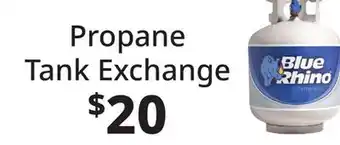 Ocean State Job Lot Blue Rhino Propane Tank Exchange offer