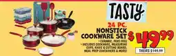 Ollie's 24 PC. NONSTICK COOKWARE SET offer