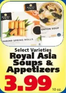 Save a Lot Royal asia soups & appetizers offer