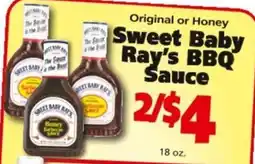 Save a Lot Sweet baby ray's bbq sauce offer
