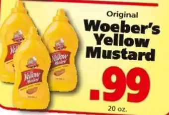 Save a Lot Woeber's yellow mustard offer