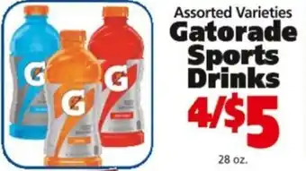 Save a Lot Gatorade sports drinks offer