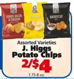 Save a Lot J. Higgs Potato Chips offer