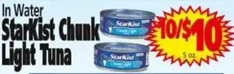 Save a Lot Starkist chunk light tuna offer