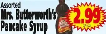 Save a Lot Mrs. Butterworth's pancake syrup offer