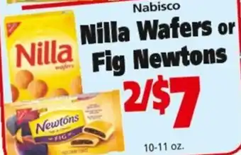 Save a Lot Nabisco nilla wafers or fig newtons offer