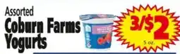 Save a Lot Coburn farms yogurts offer