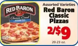 Save a Lot Red baron classic pizzas offer