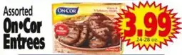Save a Lot On-cor entrees offer