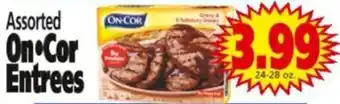 Save a Lot On-cor entrees offer