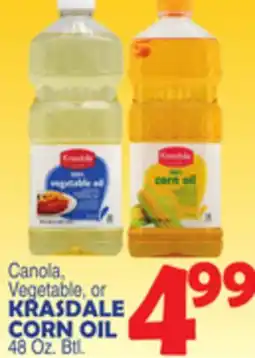 Bravo Supermarkets KRASDALE CORN OIL offer