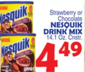 Bravo Supermarkets NESQUIK DRINK MIX offer
