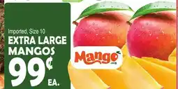 Bravo Supermarkets EXTRA LARGE MANGOS offer