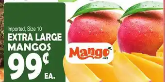 Bravo Supermarkets EXTRA LARGE MANGOS offer